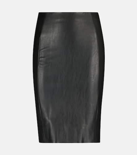 Jenna faux leather midi skirt - Wolford - Modalova