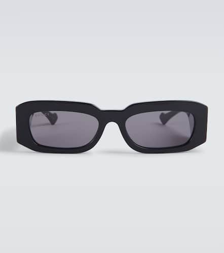 Gucci Eckige Sonnenbrille - Gucci - Modalova