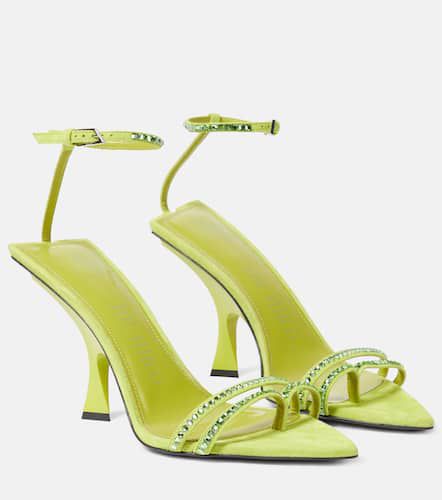 Ester embellished suede sandals - The Attico - Modalova