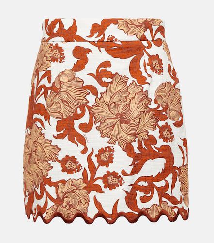 Baia floral cotton miniskirt - La DoubleJ - Modalova