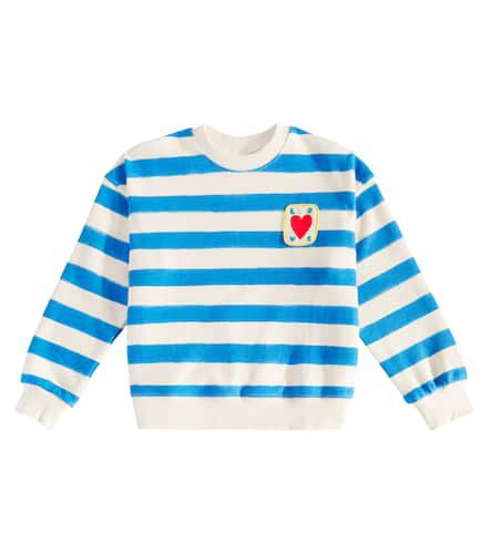 Love striped cotton sweatshirt - Jellymallow - Modalova