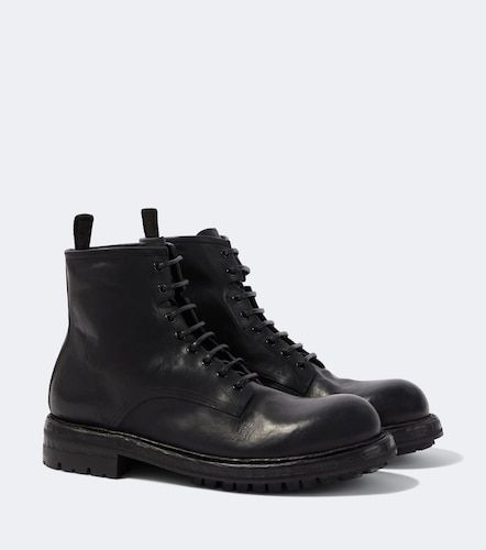 Dolce&Gabbana Botas de piel con DG - Dolce&Gabbana - Modalova