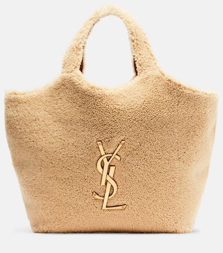 Icare Maxi shearling shopper - Saint Laurent - Modalova