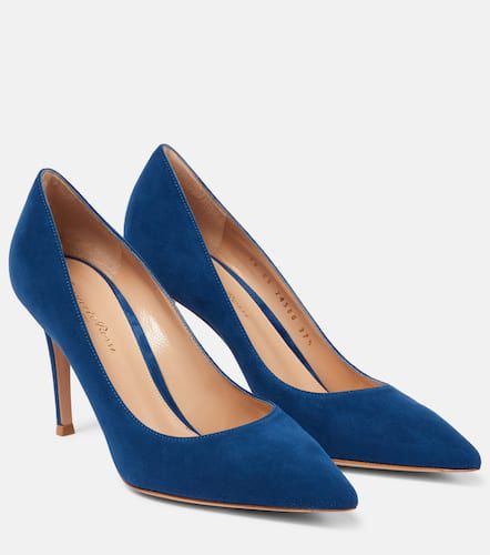 Pumps Gianvito 85 aus Veloursleder - Gianvito Rossi - Modalova