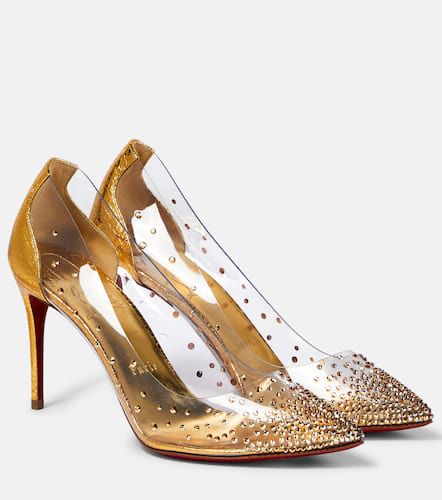 Degrastrass embellished PVC pumps - Christian Louboutin - Modalova