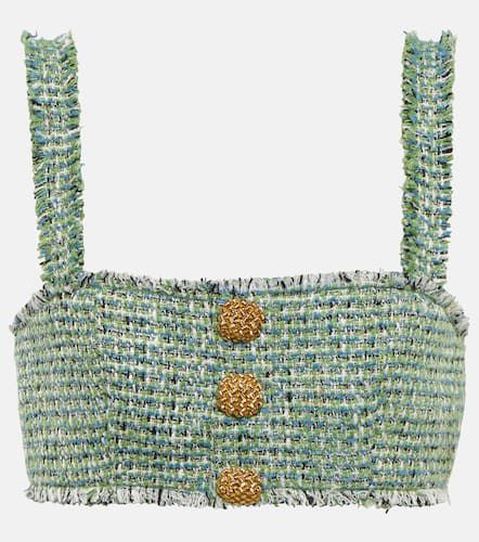 Embellished bouclÃ© bralette - Self-Portrait - Modalova