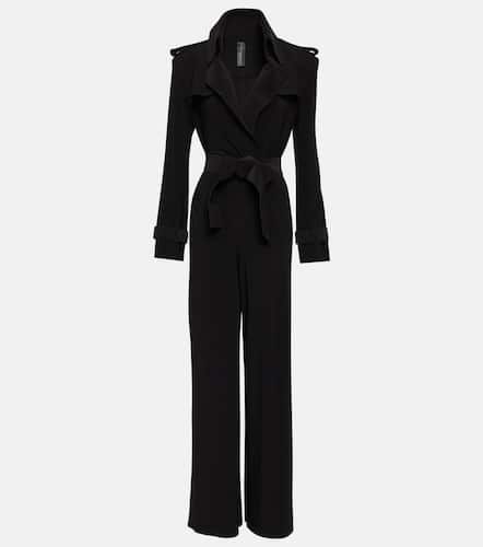 Jumpsuit in jersey con cintura - Norma Kamali - Modalova