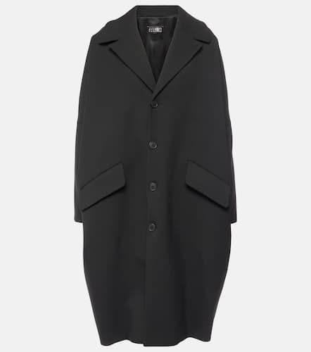 Cappotto monopetto in gabardine - MM6 Maison Margiela - Modalova