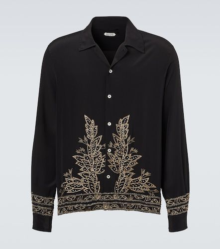 Camisa Beaded Epoque de seda adornada - Bode - Modalova
