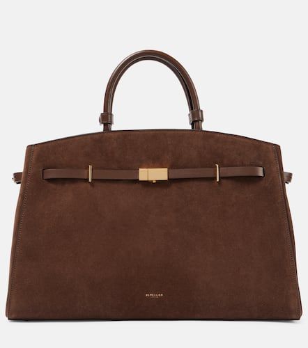 Hudson Small suede tote bag - DeMellier - Modalova