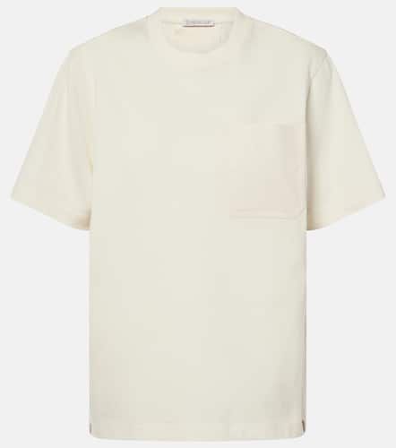 Moncler T-shirt in jersey di cotone - Moncler - Modalova