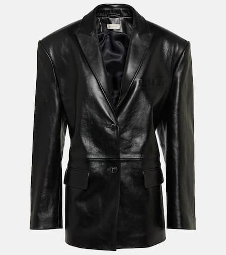 Jafr tailored leather blazer - The Mannei - Modalova