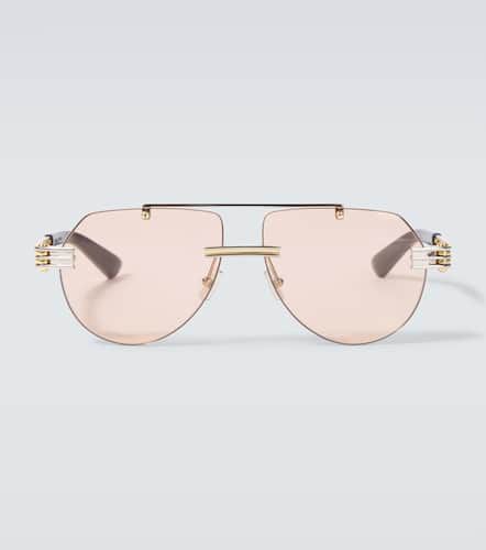 Gafas de sol de aviador Classic - Bottega Veneta - Modalova