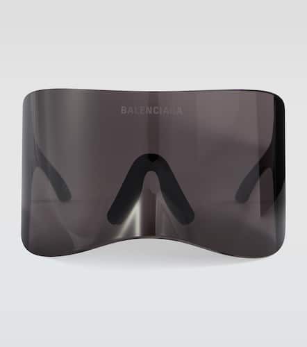 Mask rectangular sunglasses - Balenciaga - Modalova