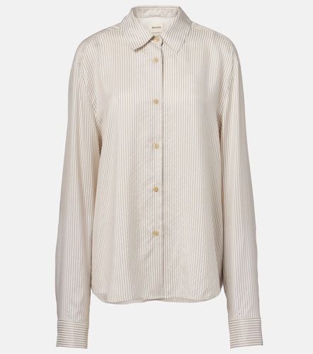 Khaite Agro striped silk shirt - Khaite - Modalova