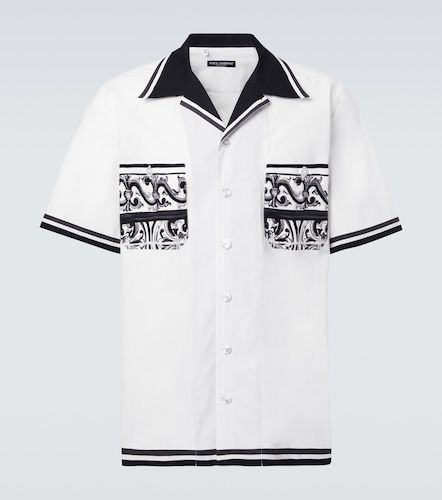 Camisa Majolica de algodón estampada - Dolce&Gabbana - Modalova