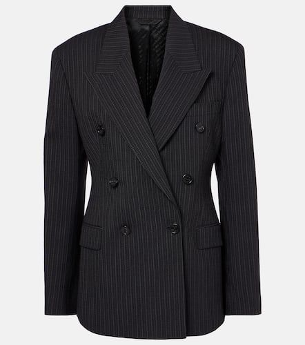 Pinstriped wool and cotton blazer - Acne Studios - Modalova