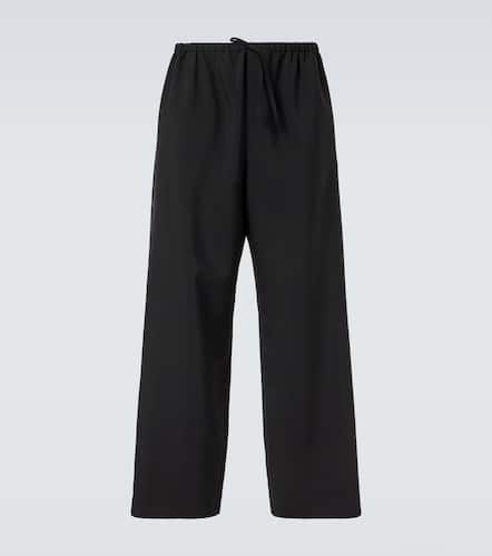 Weite Mid-Rise-Hose Donatello aus Wolle und Mohair - The Row - Modalova