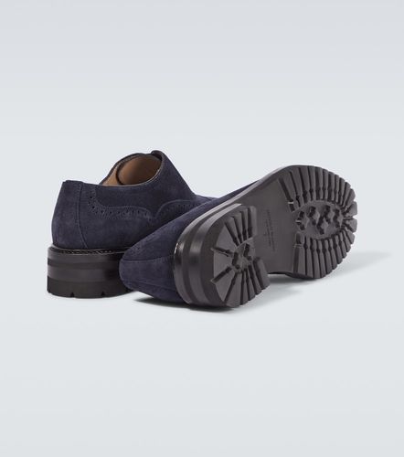 Stringate Norton in suede - Manolo Blahnik - Modalova