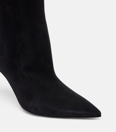 Botas altas Miralone 90 de ante - Manolo Blahnik - Modalova
