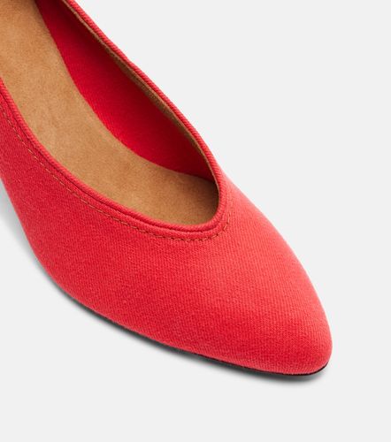 Versace Pumps Tina in denim - Versace - Modalova
