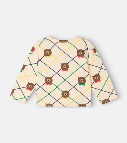 Camiseta Bear Check en mezcla de algodón - Mini Rodini - Modalova