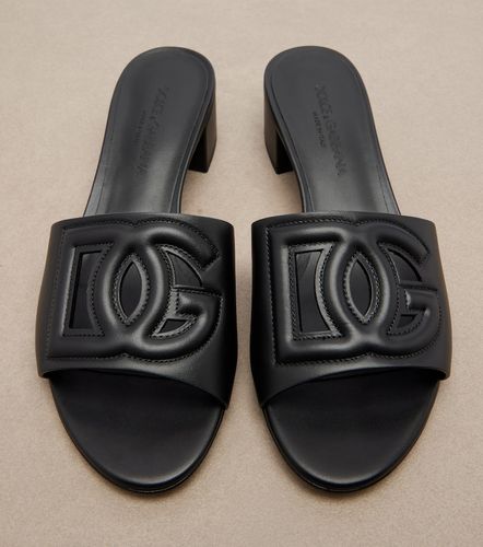 Dolce&Gabbana DG leather mules - Dolce&Gabbana - Modalova