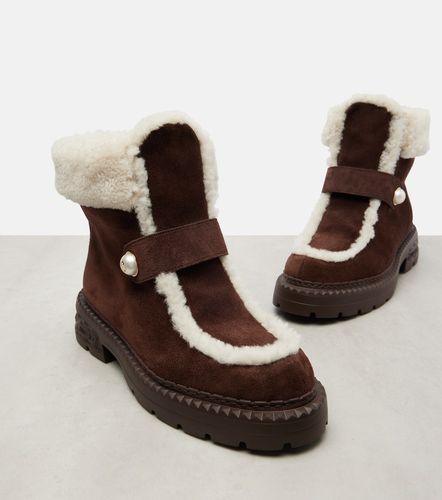 Stivaletti Shea in suede e shearling - Jimmy Choo - Modalova