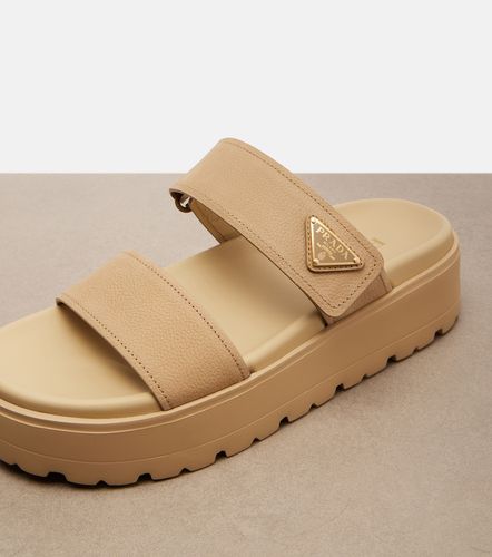 Prada Sandali platform in pelle - Prada - Modalova