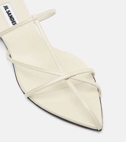 Jil Sander Sandalias Cage de piel - Jil Sander - Modalova