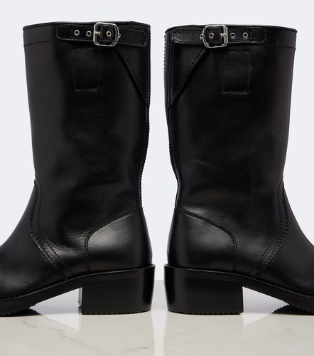 Dries Van Noten Leather biker boots - Dries Van Noten - Modalova