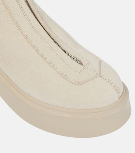Zipped 1 leather ankle boots - The Row - Modalova