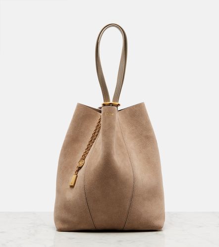 Chloé Borsa Chloé Spin Medium in suede - Chloe - Modalova