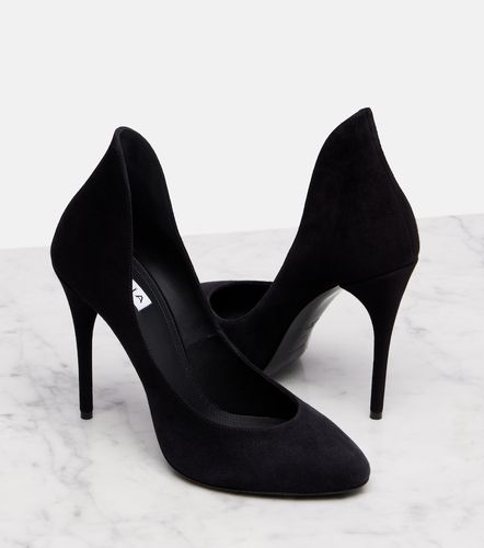 Alaïa Pumps Decolette 110 in suede - Alaia - Modalova