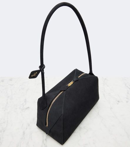 Alaïa Borsa a spalla Le Bouledogue Medium in suede - Alaia - Modalova