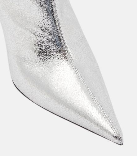 Metallic leather over-the-knee boots - Alexandre Vauthier - Modalova