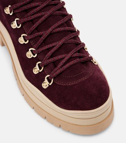 Arosa shearling-lined suede lace-up boots - Bogner - Modalova
