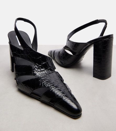 Cut Out leather slingback pumps - Alaia - Modalova