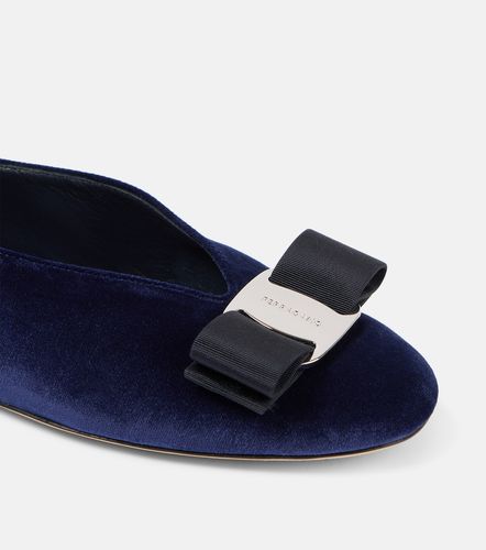 Bailarinas Vanna de terciopelo - Ferragamo - Modalova