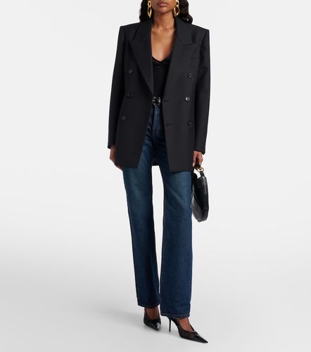 Double-breasted wool blazer - Saint Laurent - Modalova