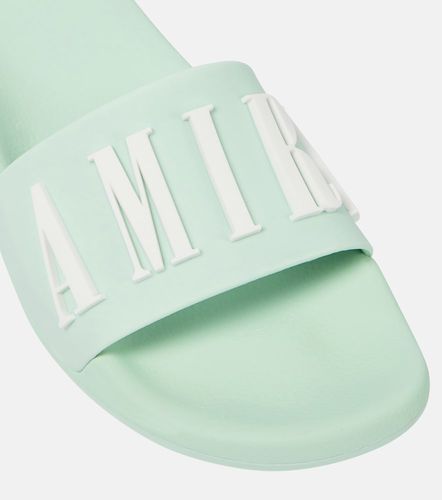 Amiri Chanclas de goma con logo - Amiri - Modalova