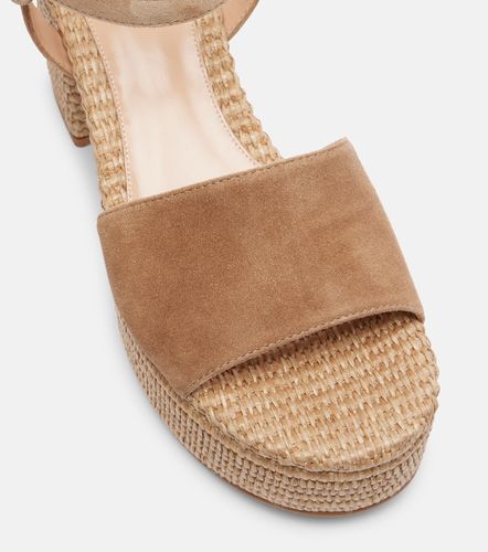 Carol suede espadrille wedges - Gianvito Rossi - Modalova