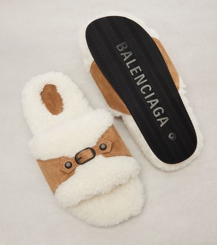 Balenciaga Suede slides - Balenciaga - Modalova