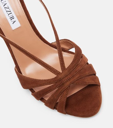 Aquazzura Aimee 85 suede sandals - Aquazzura - Modalova