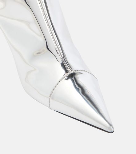 Alex 105 metallic knee-high boots - Alexandre Vauthier - Modalova