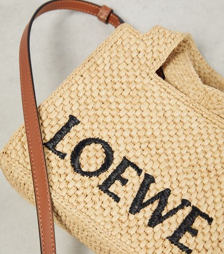 Paula's Ibiza logo raffia top-handle bag - Loewe - Modalova