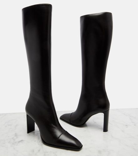Botas altas Venetia de piel - Saint Laurent - Modalova