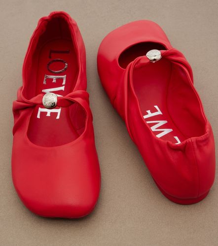 Bailarinas Mary Jane Pebble Soft de piel - Loewe - Modalova