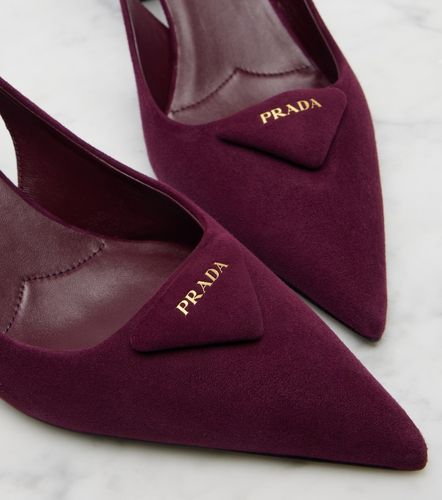 Prada Pumps slingback 75 in suede - Prada - Modalova