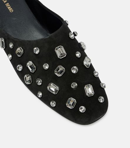Mules Narcisa in suede con cristalli - Veronica Beard - Modalova